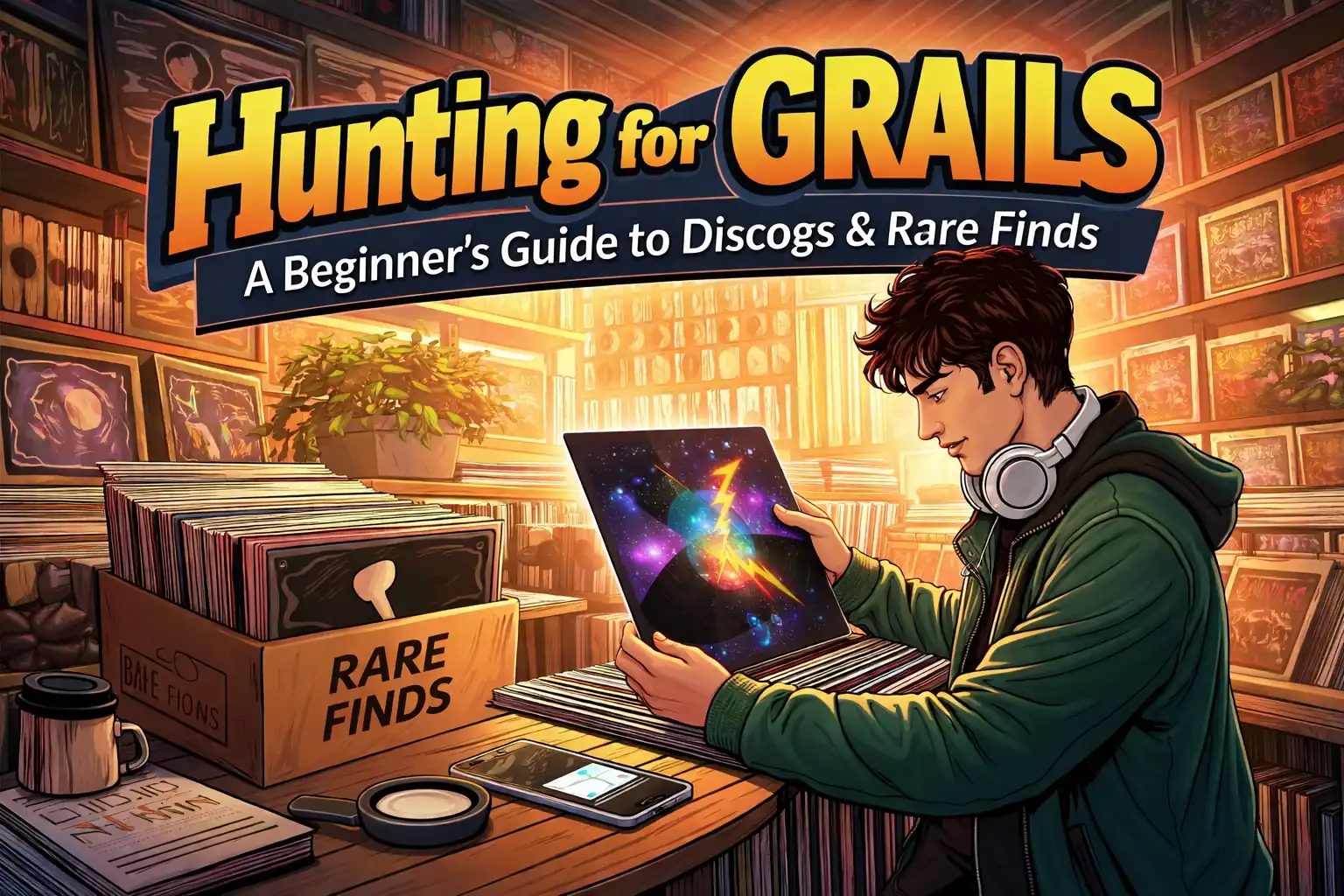 Hunting for Grails: A Beginner's Guide to Discogs & Rare Finds