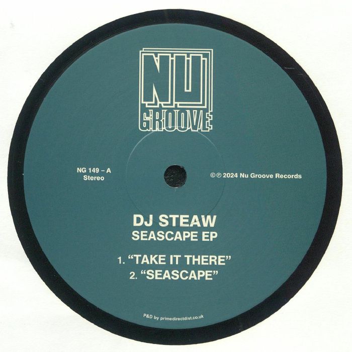 DJ STEAW - Seascape EP vinyl sleeve