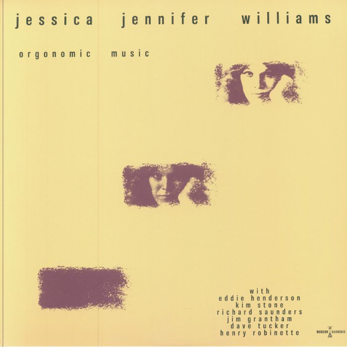 WILLIAMS, Jessica Jennifer - Orgonomic Music (reissue) vinyl sleeve