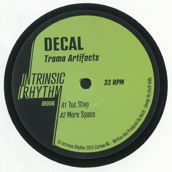 DECAL - Trama Artifacts vinyl sleeve