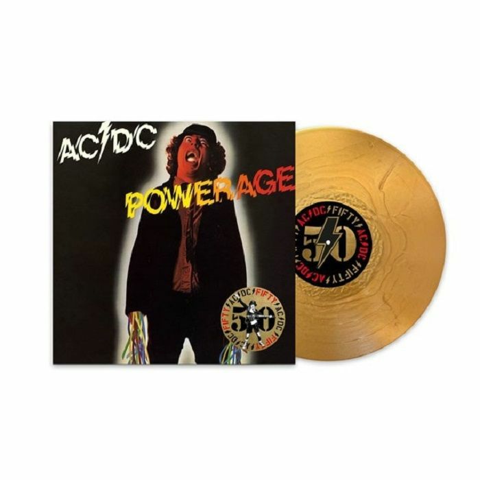 AC/DC - Powerage (AC/DC 50th Anniversary Edition) vinyl sleeve