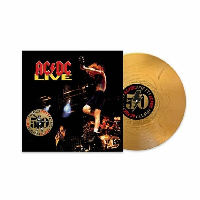 AC/DC - Live (AC/DC 50th Anniversary Edition) vinyl sleeve