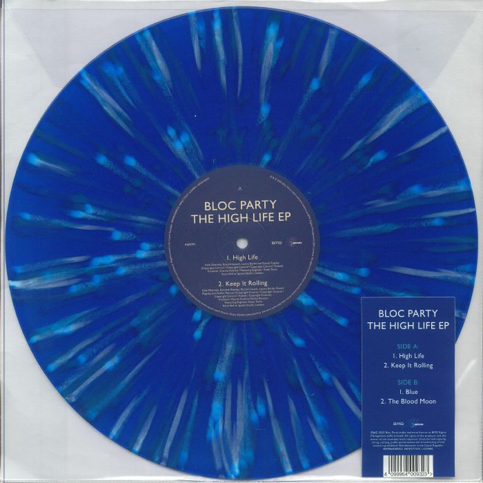 BLOC PARTY - The High Life EP (Record Store Day RSD 2024) vinyl sleeve