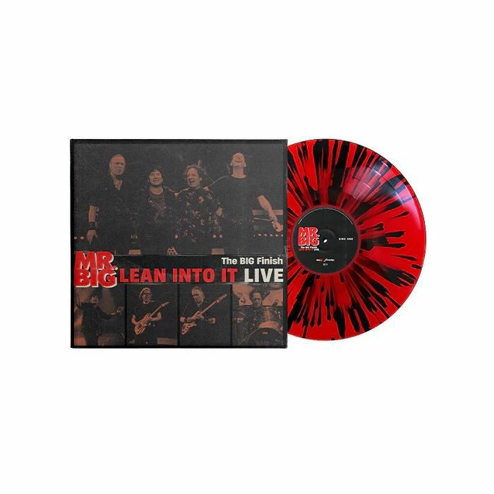 MR BIG - The Big Finish: Lean Into It Live (Record Store Day RSD 2024) vinyl sleeve