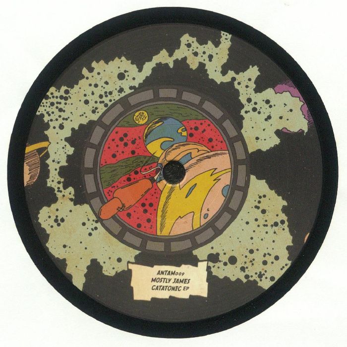 MOSTLY JAMES - Catatonic EP vinyl sleeve