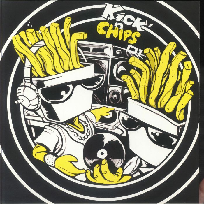 INSANE TEKNOLOGY/PROTOKICK - Kick N Chips 01 vinyl sleeve