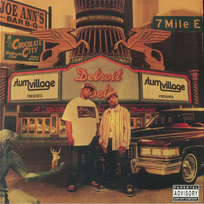 SLUM VILLAGE - Detroit Deli: A Taste Of Detroit (Record Store Day RSD 2024) vinyl sleeve