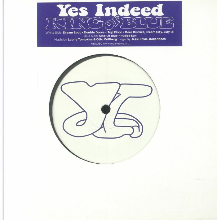 YES INDEED - King Of Blue vinyl sleeve