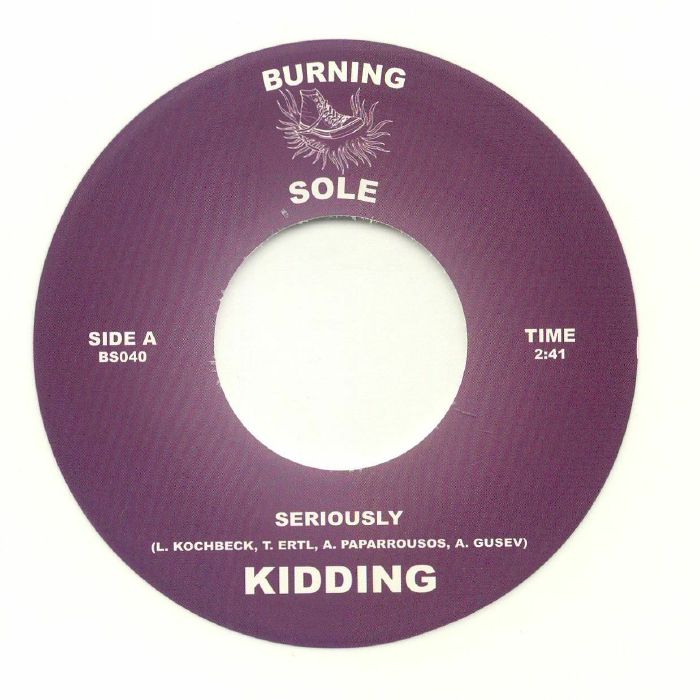 KIDDING - Seriously vinyl sleeve