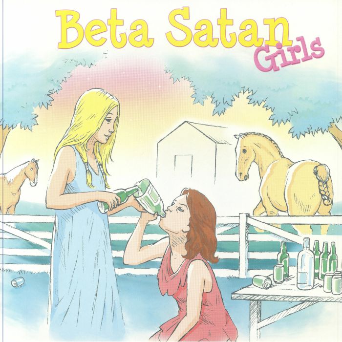BETA SATAN - Girls (reissue) vinyl sleeve