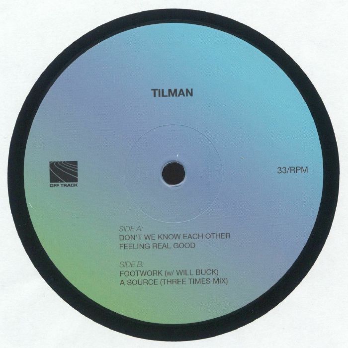 TILMAN - We Gotta Do It vinyl sleeve