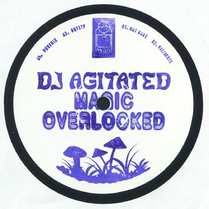 DJ AGITATED - Magic Overlooked vinyl sleeve