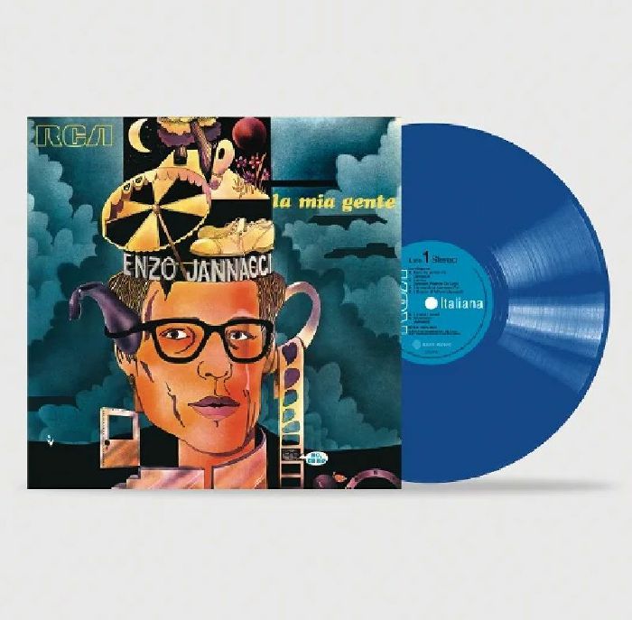 JANNACCI, Enzo - La Mia Gente (reissue) vinyl sleeve