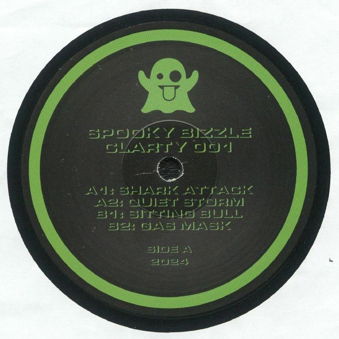 SPOOKY BIZZLE - CLARTY 001 vinyl sleeve