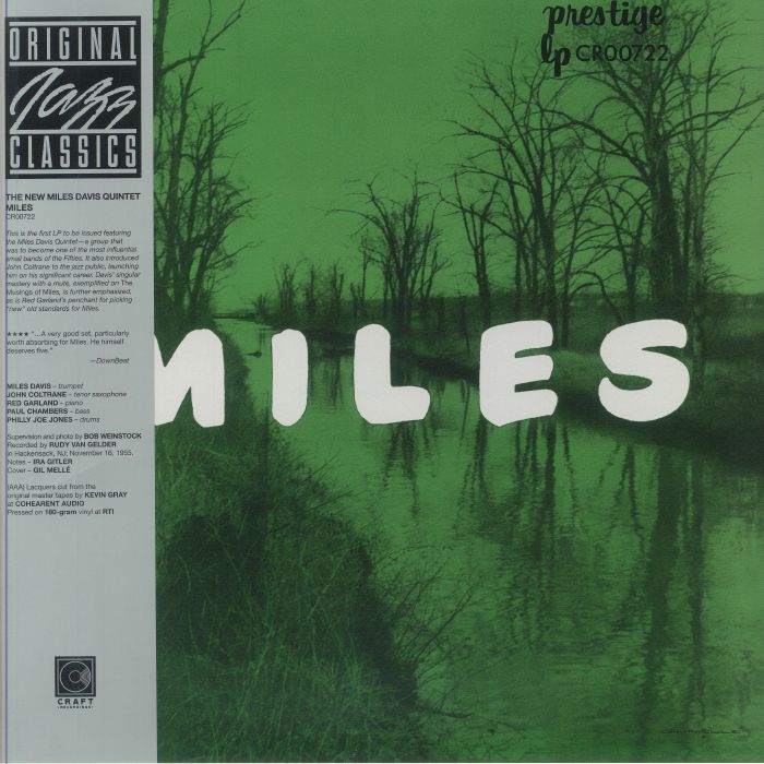 NEW MILES DAVIS QUINTET, The - Miles (reissue) vinyl sleeve
