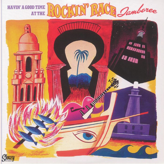 ANGAS, Francho/VARIOUS - Havin' A Good Time At The Rockin' Race Jamboree vinyl sleeve