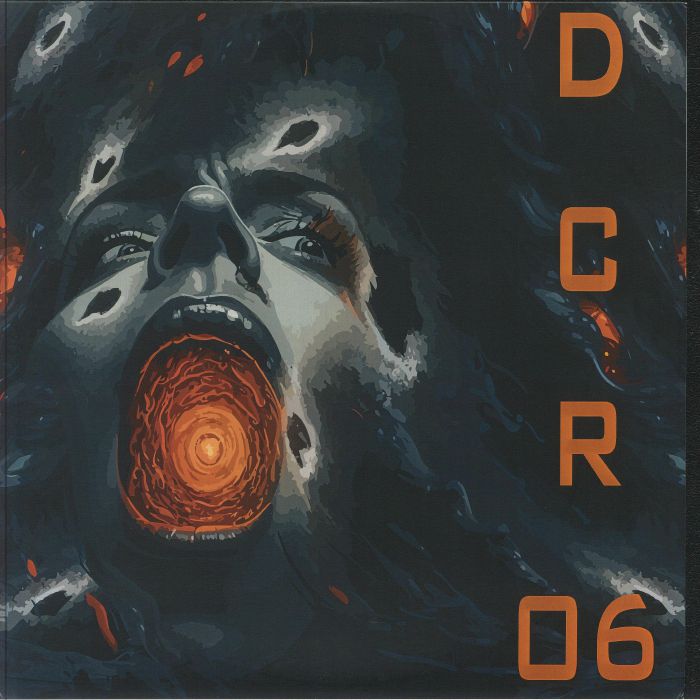 GABBA CORE TEAM/TEC 9/HELLCREATOR/ARMAGUET NAD - Paranoiak Girl In Sola Black Hole EP vinyl sleeve