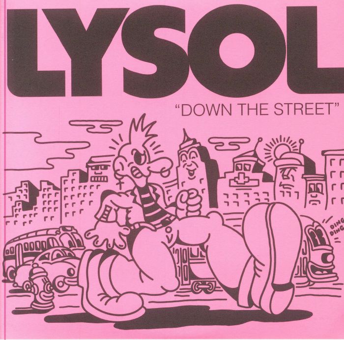 LYSOL - Down The Street vinyl sleeve