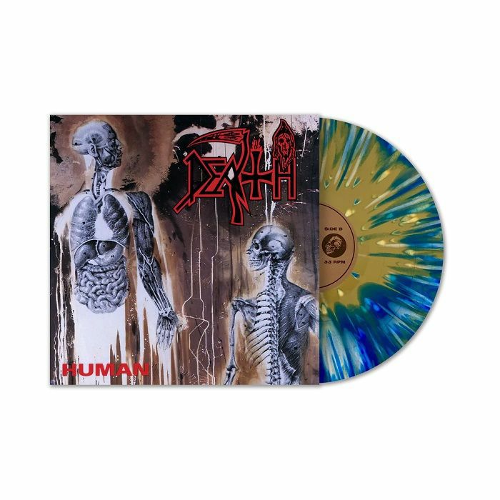 DEATH - Human (reissue) vinyl sleeve