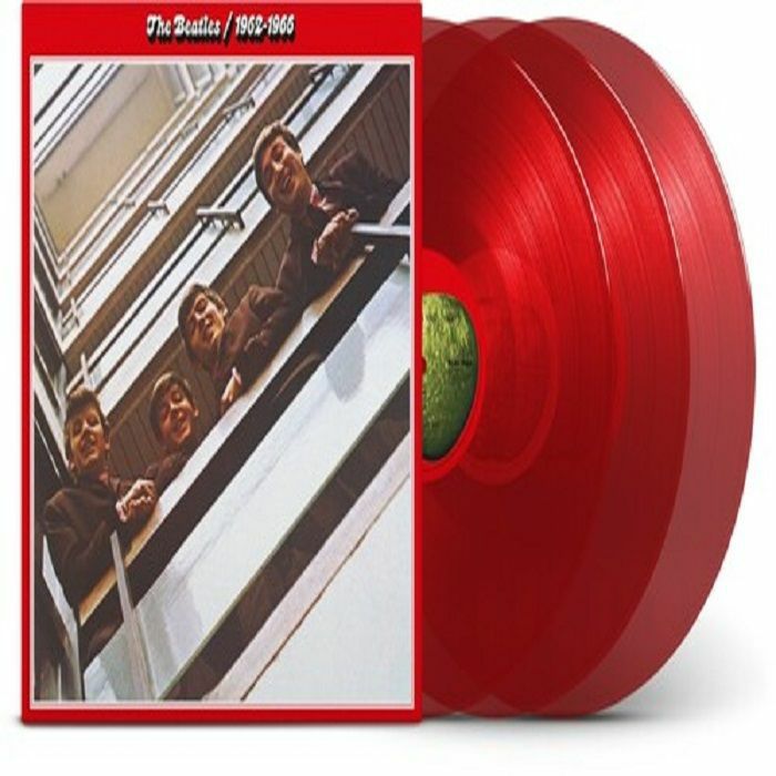 BEATLES, The - The Red Album: 1962-1966 (half speed remastered) vinyl sleeve