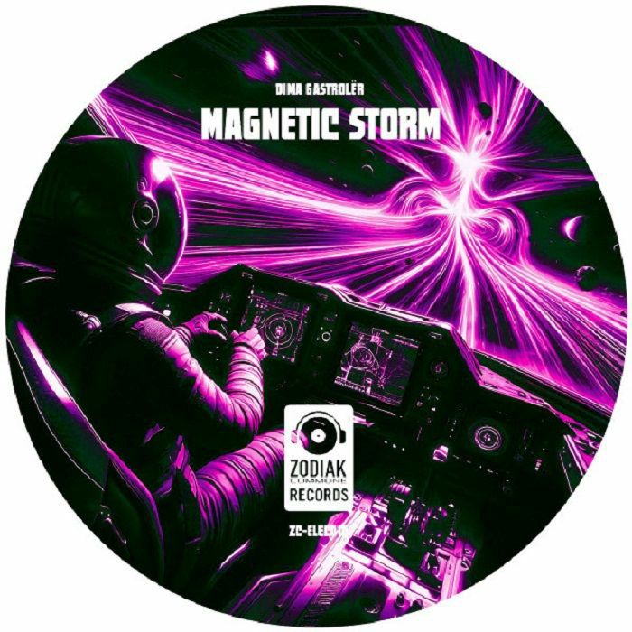 GASTROLER, Dima - Magnetic Storm vinyl sleeve