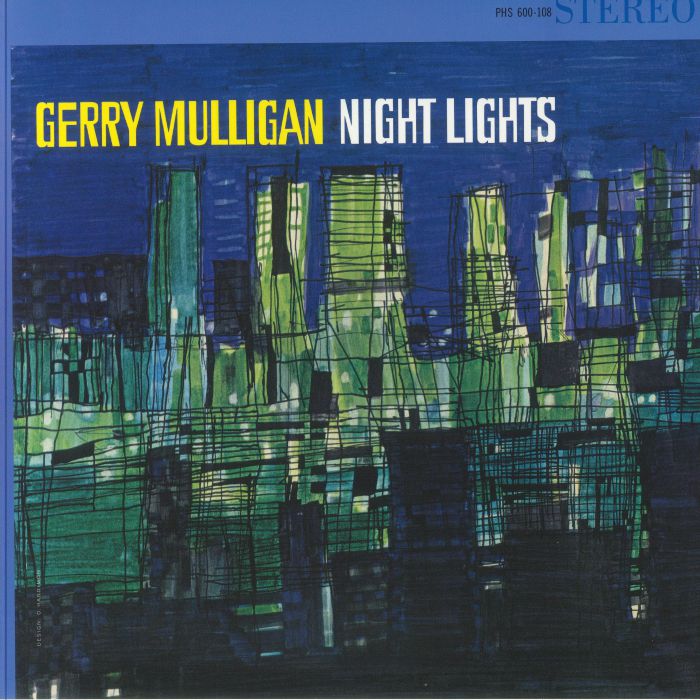 MULLIGAN, Gerry - Night Lights vinyl sleeve