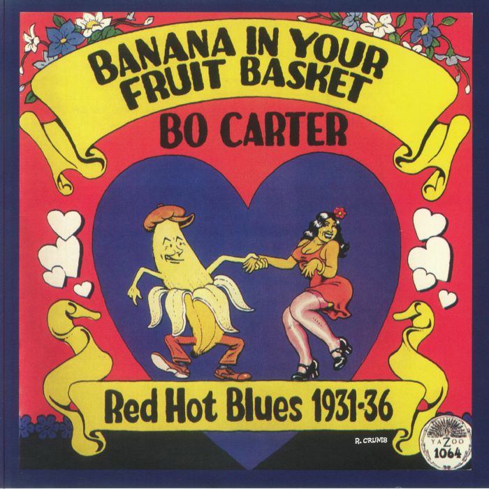 CARTER, Bo - Banana In Your Fruit Basket: Red Hot Blues 1931-36 (reissue) vinyl sleeve