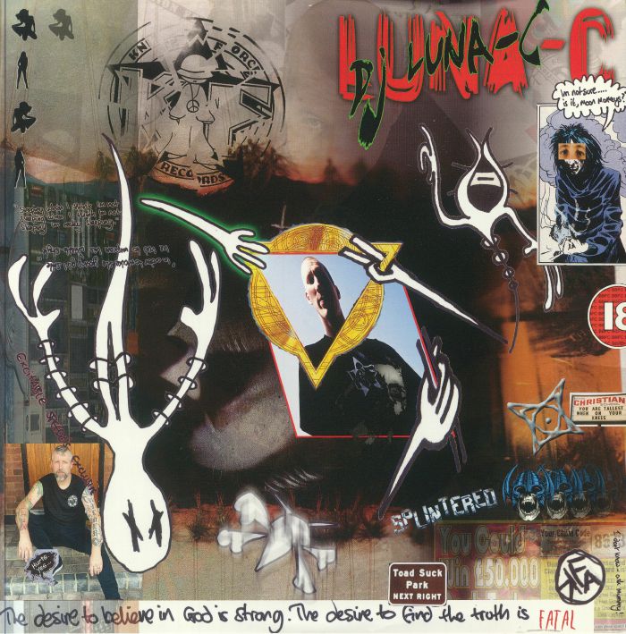 DJ LUNA C - Fractured EP 9 vinyl sleeve