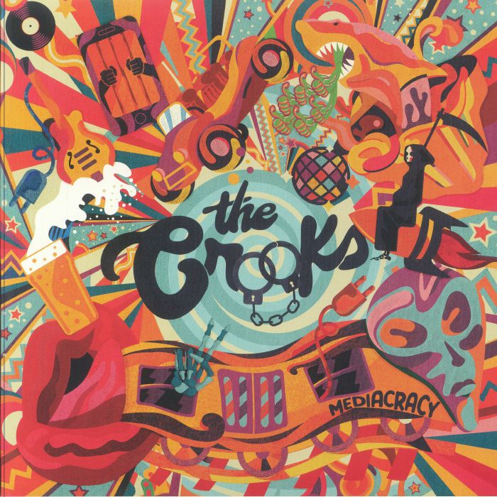 CROOKS, The - Mediacracy vinyl sleeve