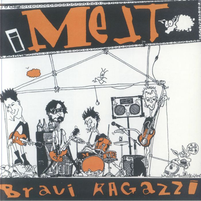 I MELT - Bravi Ragazzi (reissue) vinyl sleeve