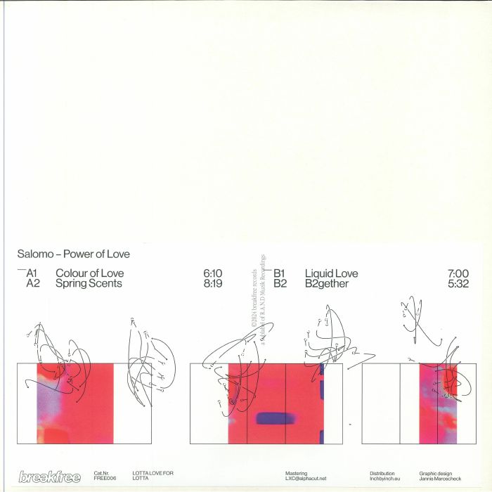 SALOMO - Power Of Love vinyl sleeve