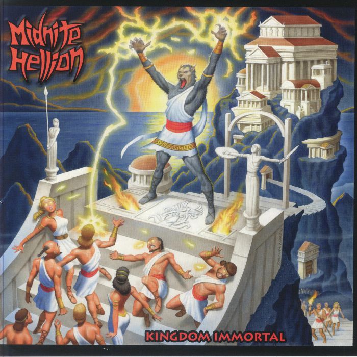 MIDNITE HELLION - Kingdom Immortal vinyl sleeve