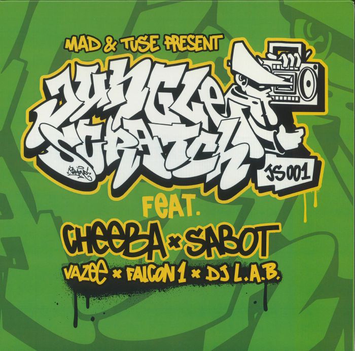 MAD & TUSE - Jungle Scratch vinyl sleeve
