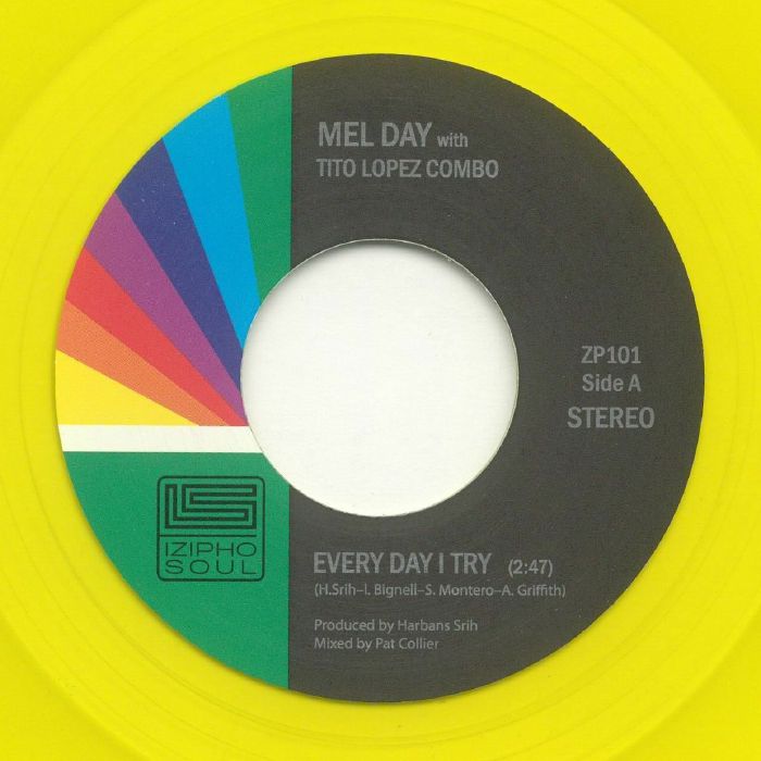 DAY, Mel with TITO LOPEZ COMBO - Every Day I Try vinyl sleeve