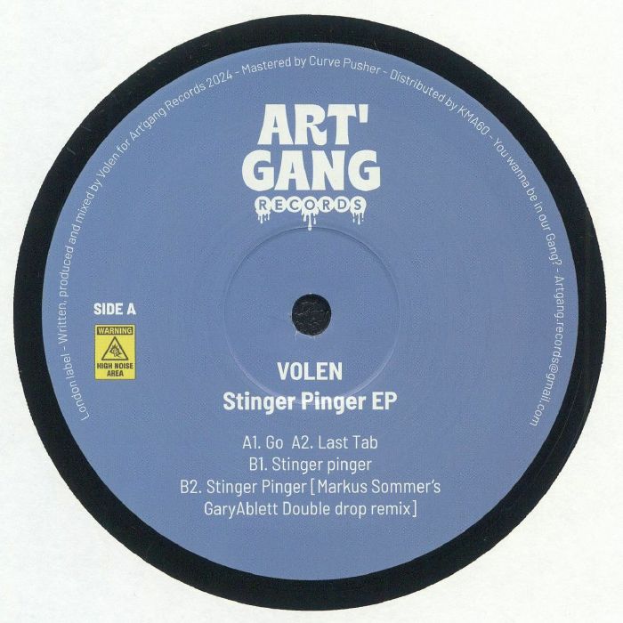 VOLEN - Stinger Pinger EP vinyl sleeve