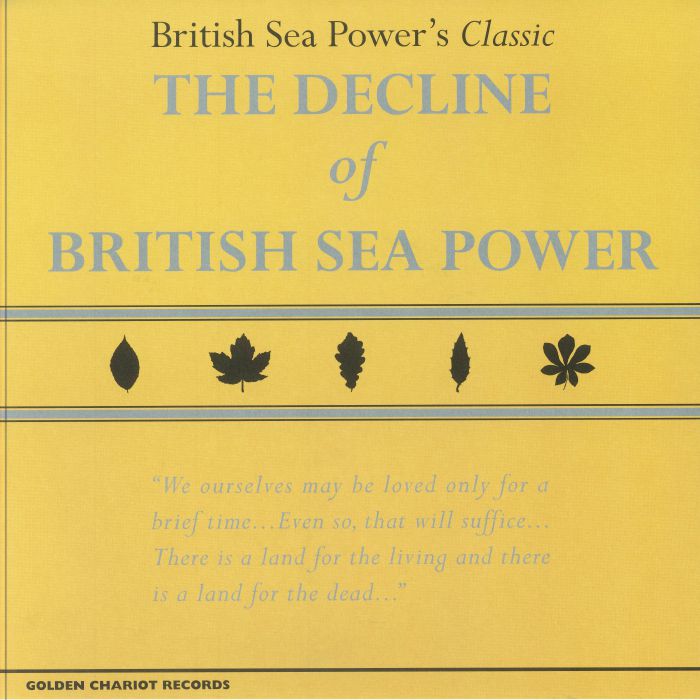 BRITISH SEA POWER - The Decline Of British Sea Power (reissue) vinyl sleeve