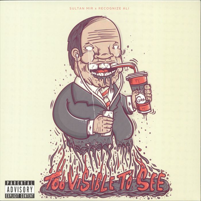 MIR, Sultan/RECOGNIZE ALI - Too Visible Too See vinyl sleeve