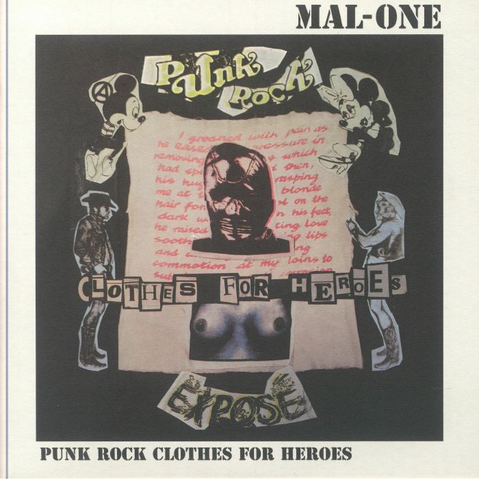 MAL ONE - Punk Rock Clothes For Heroes vinyl sleeve
