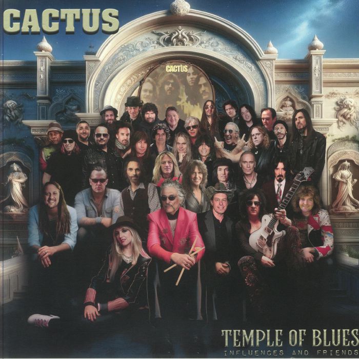 CACTUS - Temple Of Blues: Influences & Friends vinyl sleeve