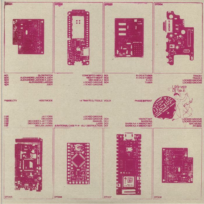 VARIOUS - Ultimate DJ Tools Vol 1 vinyl sleeve