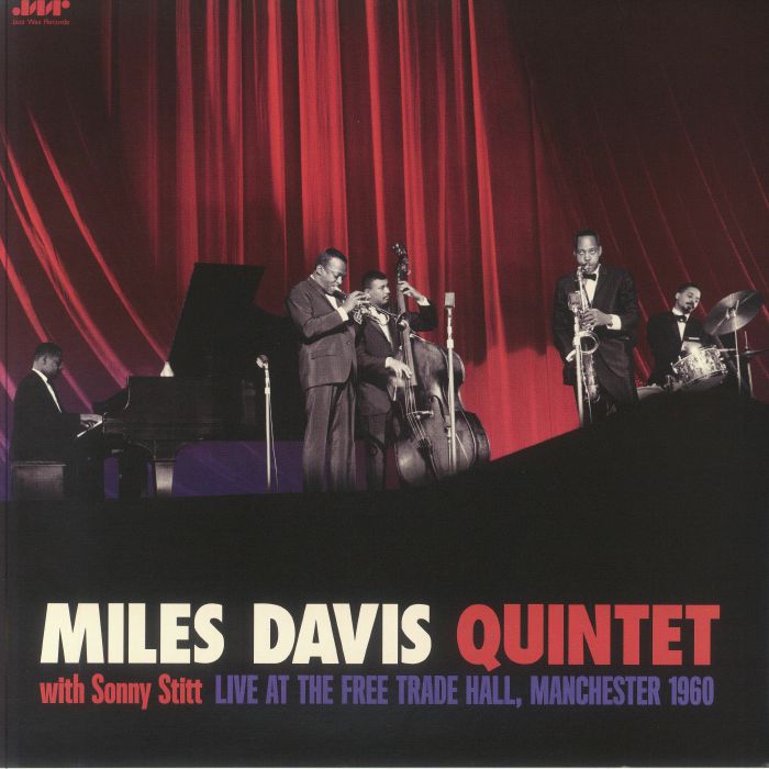 DAVIS QUINTET, Miles with SONNY STITT - Live At The Free Trade Hall: Manchester 1960 vinyl sleeve