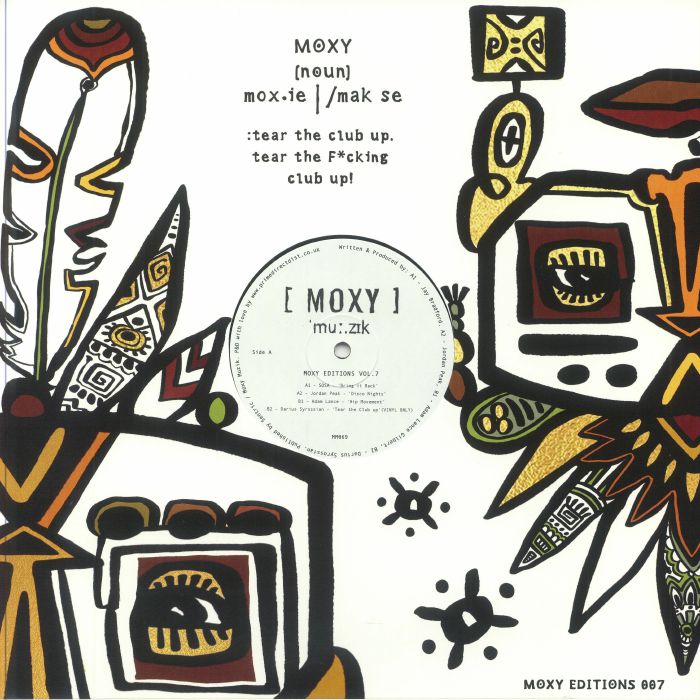 SOSA/JORDAN PEAK/ADAM LANCE/DARIUS SYROSSIAN - Moxy Musik Editions Vol 7 vinyl sleeve