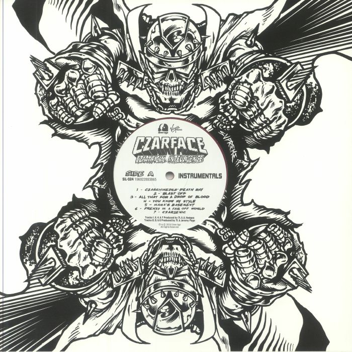 CZARFACE - Czartificial Intelligence (Instrumentals) vinyl sleeve