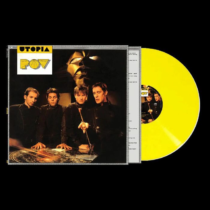 UTOPIA - POV (reissue) vinyl sleeve