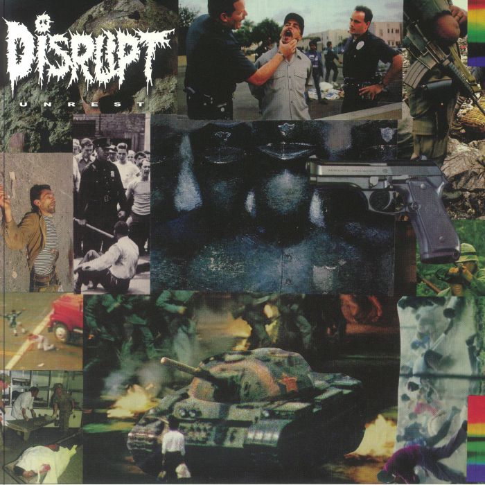 DISRUPT - Unrest (remastered) vinyl sleeve