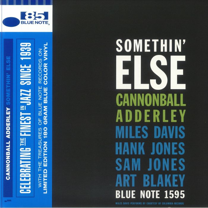 ADDERLEY, Cannonball - Somethin' Else (reissue) vinyl sleeve