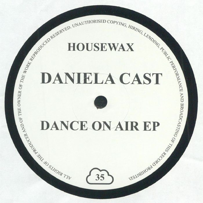 CAST, Daniela - Dance On Air EP vinyl sleeve