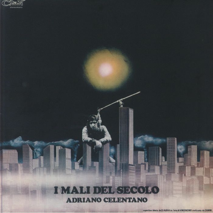 CELENTANO, Adriano - I Mali Del Secolo (remastered) vinyl sleeve