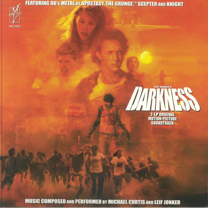 JONKER, Leif/MICHAEL CURTIS - Darkness (Soundtrack) vinyl sleeve