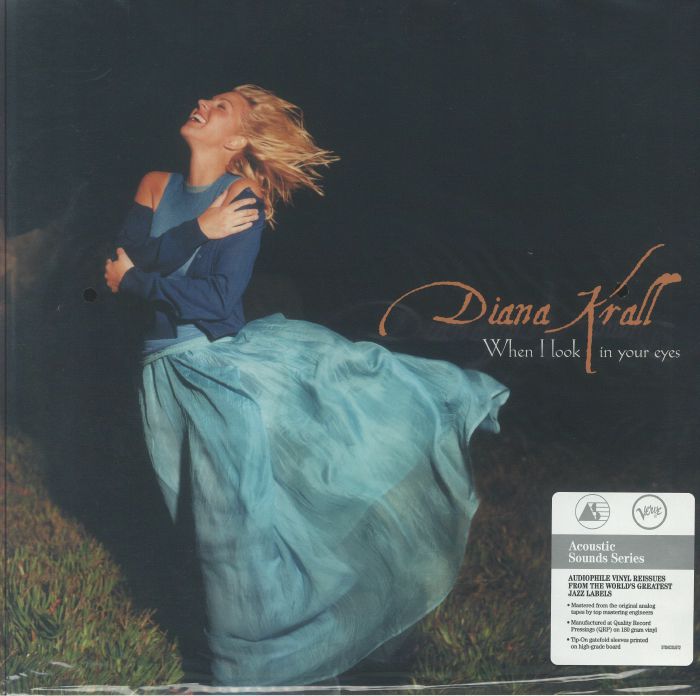 KRALL, Diana - When I Look In Your Eyes (Acoustic Sounds Series) vinyl sleeve